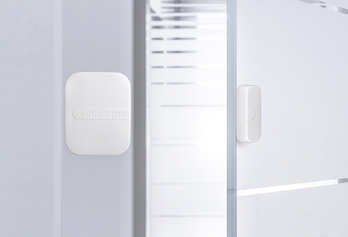 Sensor magnético sem fio Intelbras XAS 4010 SMART para abertura