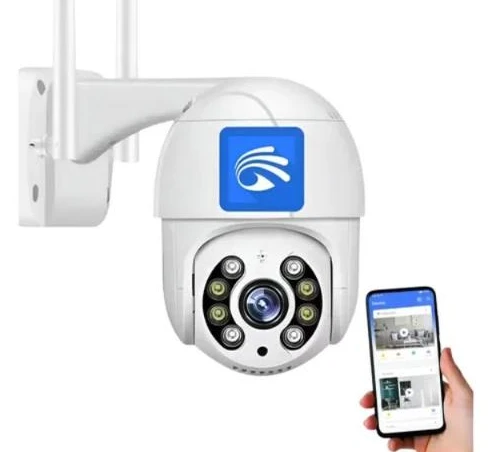 Câmera De Segurança Wi-Fi Externa IP App Yoosee Visão Noturna