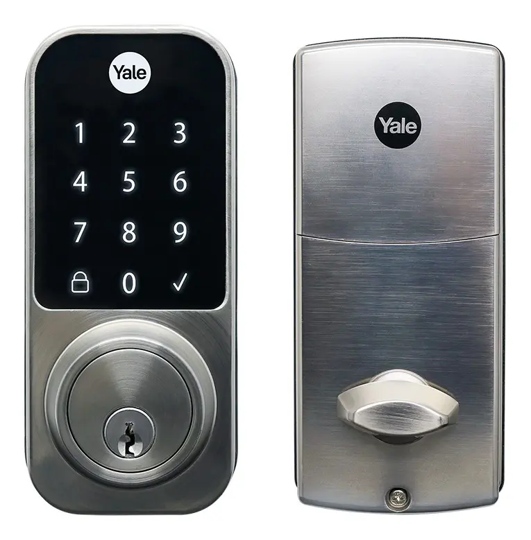 Fechadura digital Yale YDD 120 para porta externa