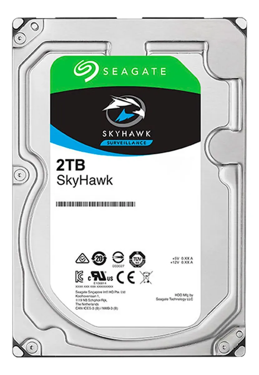 HD Seagate SkyHawk 2 TB para CFTV