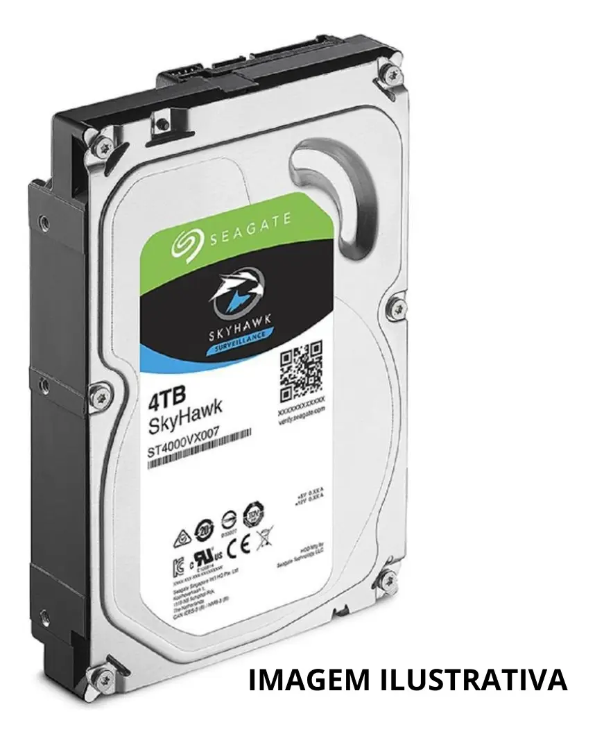 HD Seagate SkyHawk 4 TB para CFTV