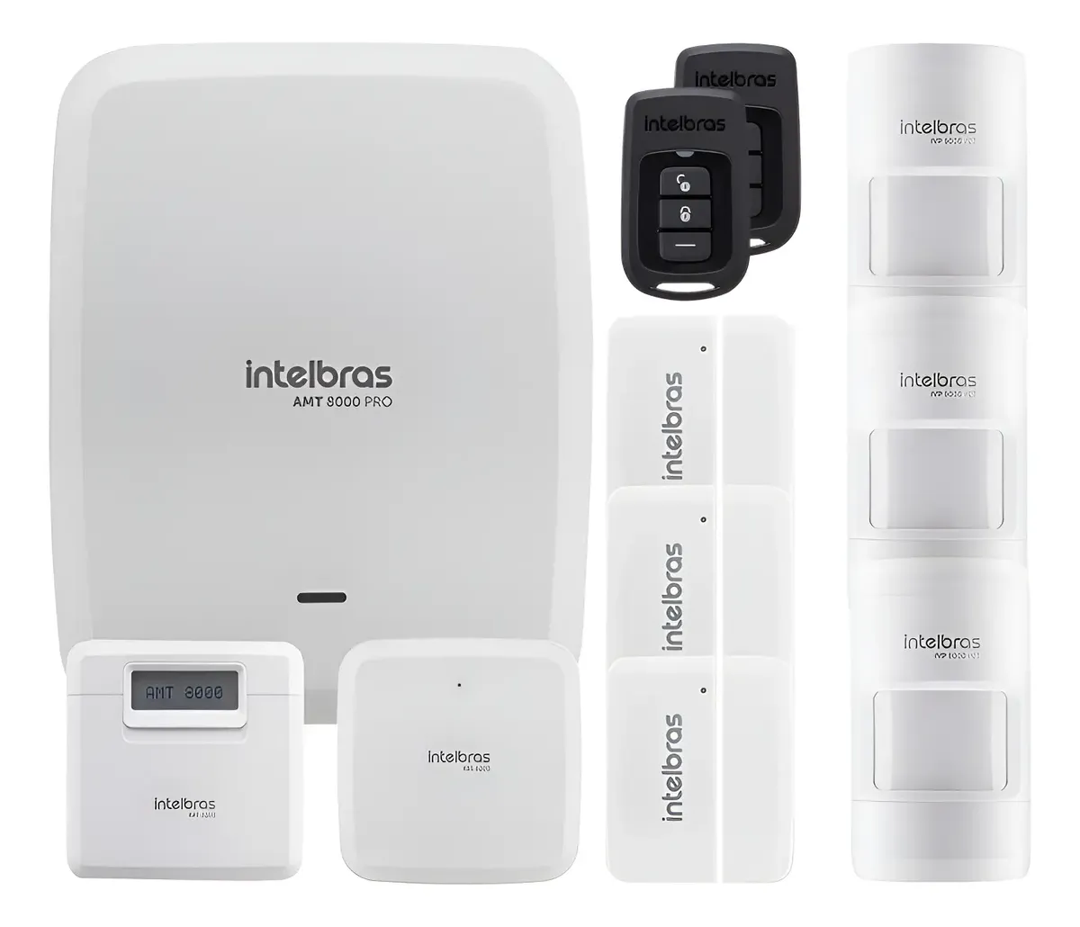 Kit alarme Intelbras AMT 8000 Pro com 6 sensores no Mercado Livre