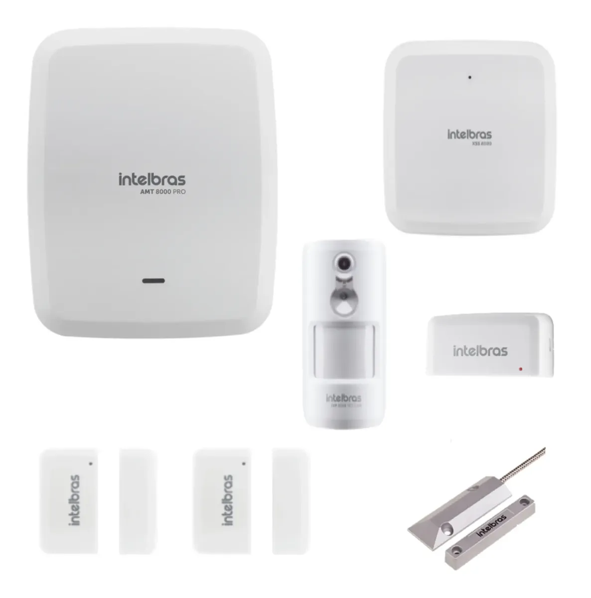 Kit Intelbras AMT 8000 Pro com sensor pet cam, magnetico e TX no Mercado Livre