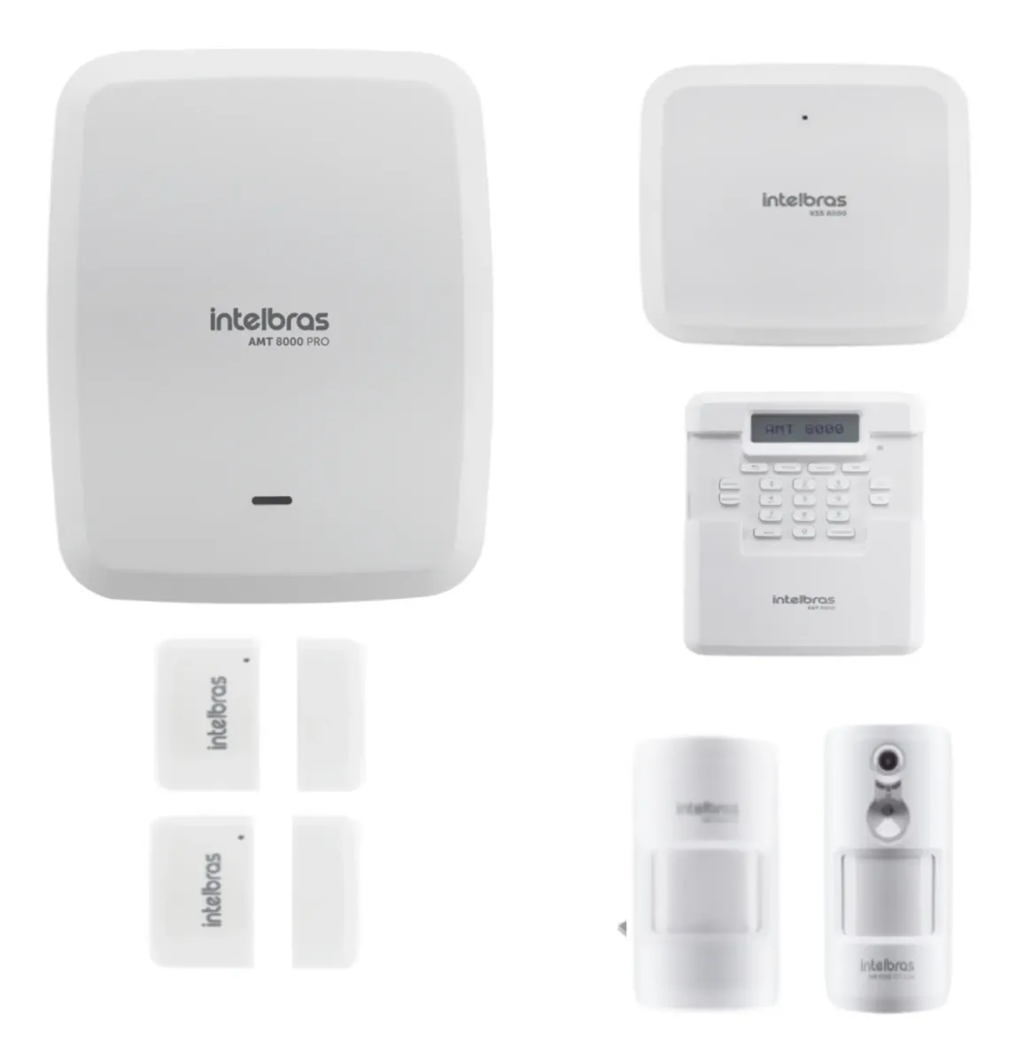 Kit Intelbras AMT 8000 Pro com sensor pet, magnetico e Pet Cam no Mercado Livre